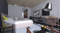 M-Sintez Interior Architecture Hotel Room